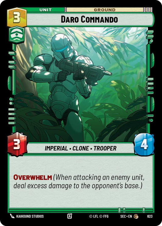 Daro Commando (623) (Foil) (623) [Secrets of Power]