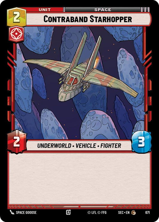 Contraband Starhopper (671) (Foil) (671) [Secrets of Power]
