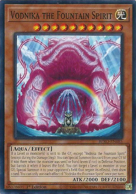 Vodnika the Fountain Spirit [BPRO-EN085] Common