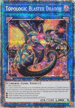 Topologic Blaster Dragon (Starlight Rare) (BPRO-EN046) - Burst Protocol 1st Edition