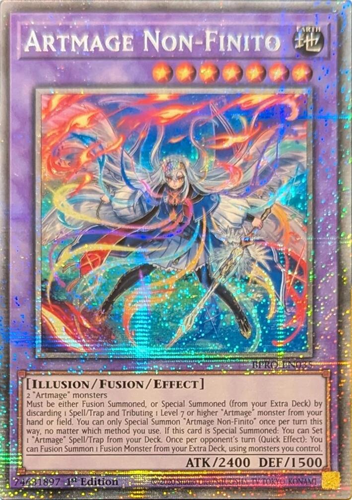 Artmage Non-Finito [BPRO-EN035] Starlight Rare