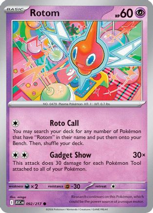Rotom 092  ME Ascended Heroes - Common