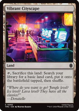 Vibrant Cityscape [Teenage Mutant Ninja Turtles Commander]