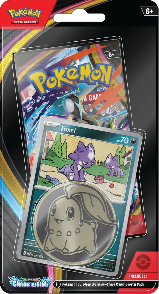 Mega Evolution: Chaos Rising Single Pack Blister (Toxel)