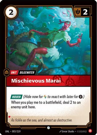 Mischevious Marai (003/219) - Unleashed