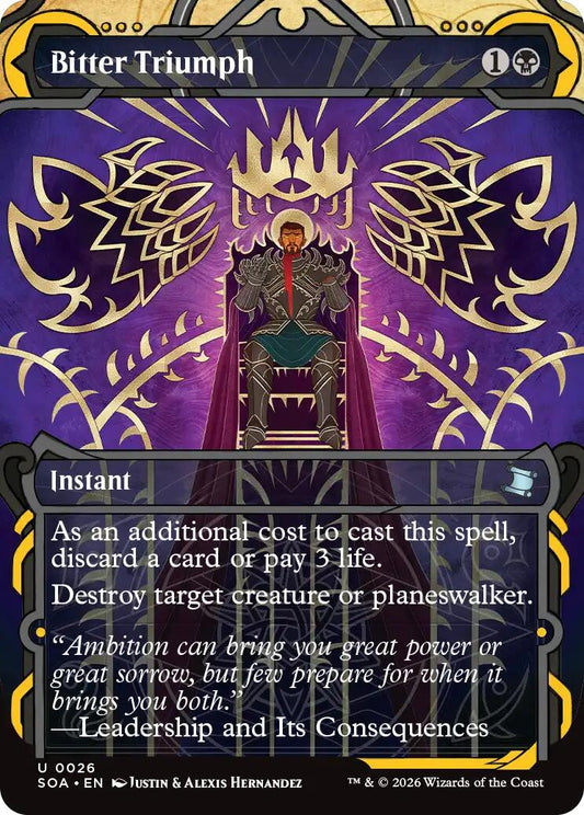Bitter Triumph [Secrets of Strixhaven: Mystical Archive]