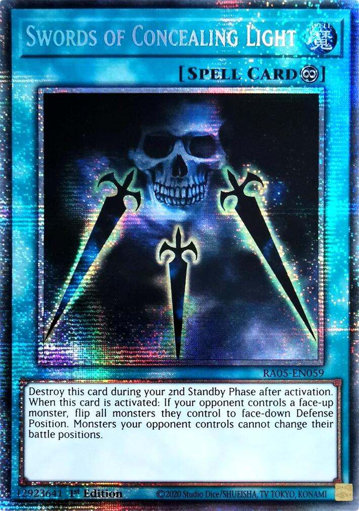 Swords of Concealing Light (Starlight Rare) [RA05-EN059] Starlight Rare