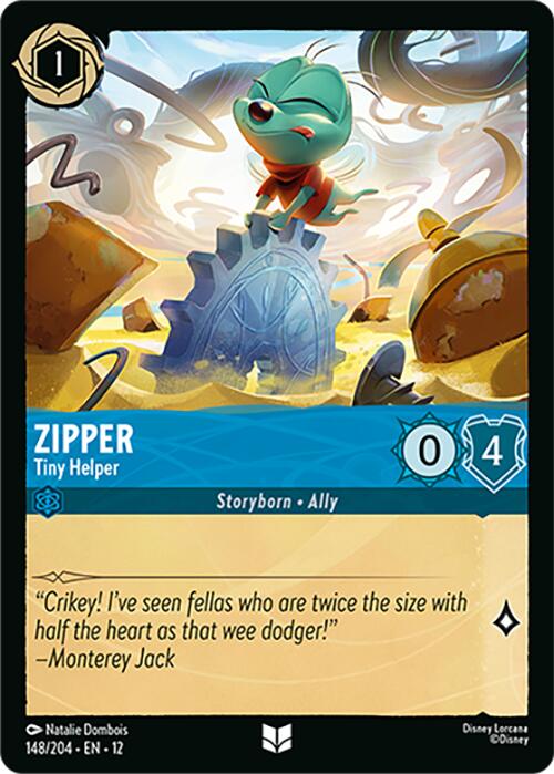 Zipper - Tiny Helper (148/204) [Wilds Unknown]