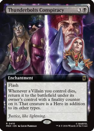 Thunderbolts Conspiracy (Extended Art) [Marvel Super Heroes]