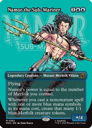 Namor the Sub-Mariner (Borderless) [Marvel Super Heroes]