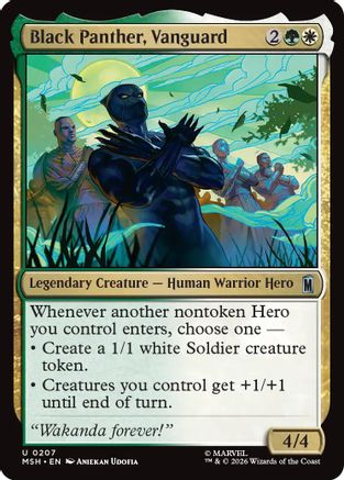 Black Panther, Vanguard [Marvel Super Heroes]