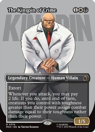 The Kingpin of Crime (Borderless) (0374) [Marvel Super Heroes]