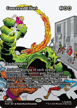 Concerted Effort (Borderless) [Marvel Universe: Eternal-Legal]