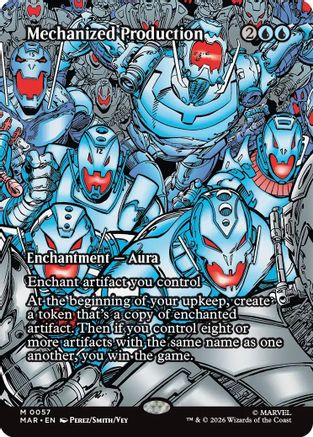 Mechanized Production (Borderless) [Marvel Universe: Eternal-Legal]