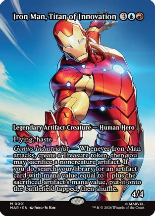 Iron Man, Titan of Innovation (Borderless) [Marvel Universe: Eternal-Legal]