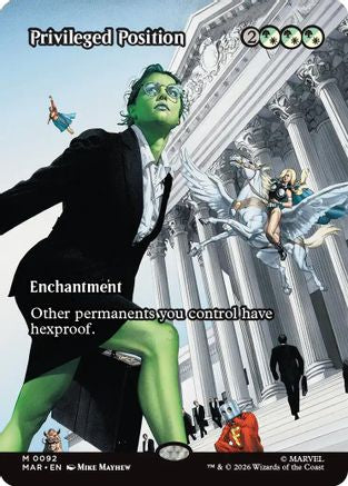 Privileged Position (Borderless) [Marvel Universe: Eternal-Legal]