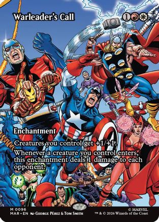 Warleader's Call (Borderless) [Marvel Universe: Eternal-Legal]