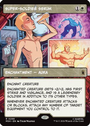 Super-Soldier Serum (Borderless) [Marvel Super Heroes]