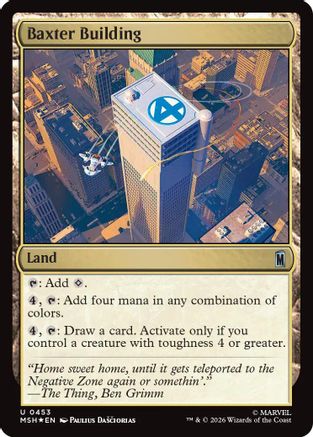 Baxter Building (Surge Foil) [Marvel Super Heroes]