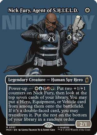 Nick Fury, Agent of S.H.I.E.L.D. (Borderless) (0357) [Marvel Super Heroes]