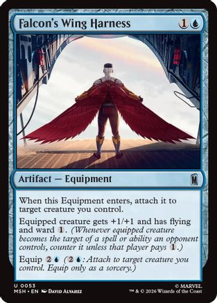 Falcon's Wing Harness [Marvel Super Heroes]