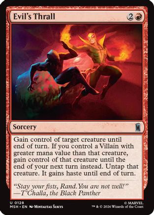 Evil's Thrall [Marvel Super Heroes]