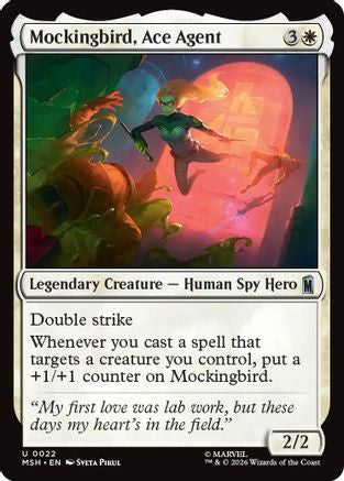Mockingbird, Ace Agent [Marvel Super Heroes]