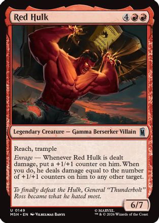 Red Hulk [Marvel Super Heroes]