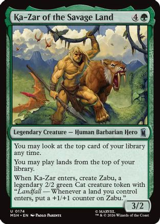 Ka-Zar of the Savage Land [Marvel Super Heroes]