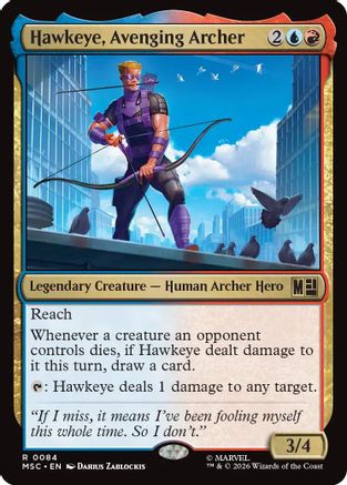 Hawkeye, Avenging Archer [Marvel Super Heroes Commander]