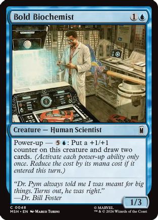 Bold Biochemist [Marvel Super Heroes]