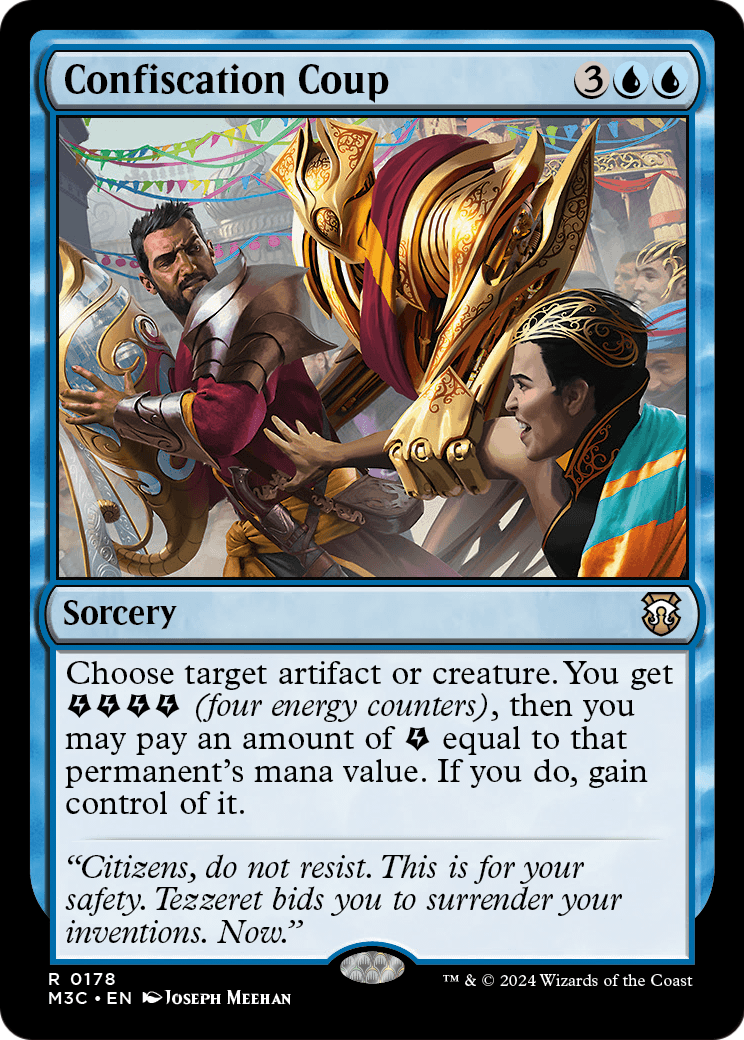 Confiscation Coup [Modern Horizons 3 Commander]