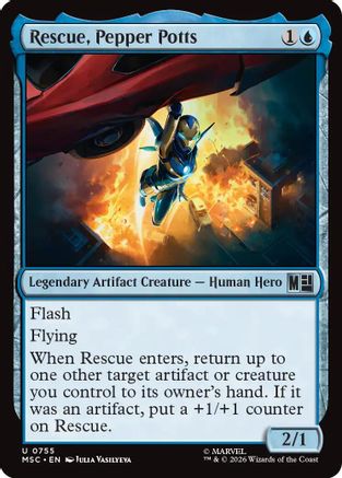 Rescue, Pepper Potts [Marvel Super Heroes Commander]