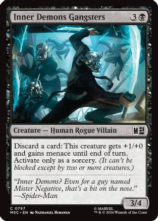 Inner Demons Gangsters [Marvel Super Heroes Commander]