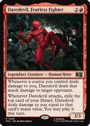 Daredevil, Fearless Fighter [Marvel Super Heroes Commander]