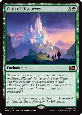 Path of Discovery (Surge Foil) [Marvel Super Heroes Commander]