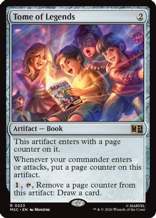 Tome of Legends (Surge Foil) [Marvel Super Heroes Commander]