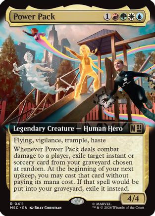 Power Pack (Extended Art) [Marvel Super Heroes Commander]