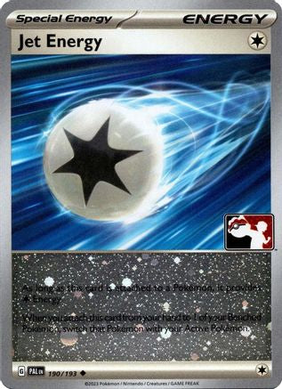 Jet Energy (Cosmos Holo) 190/193  - Reverse Holofoil Prize Pack Series Cards - Uncommon