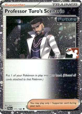 Professor Turo's Scenario (Cosmos Holo) 171/182  - Holofoil Prize Pack Series Cards - Uncommon