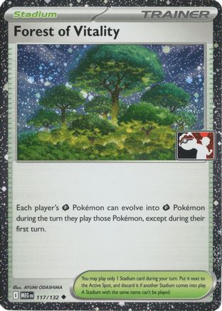 Forest of Vitality (Cosmos Holo) 117/132  - Holofoil Prize Pack Series Cards - Uncommon