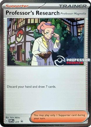 Professor's Research [Professor Magnolia] 223  - Holofoil Professor Program Promos - Promo