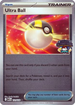 Ultra Ball - European International Championship 131  - Reverse Holofoil League & Championship Cards - Common