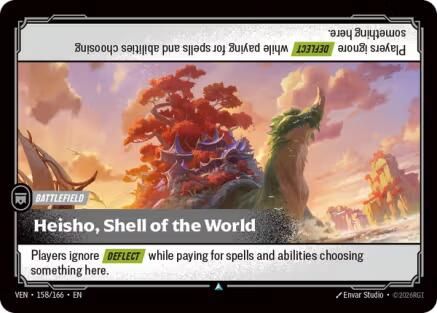 Heisho, Shell of the World (158/166) - Vendetta Foil