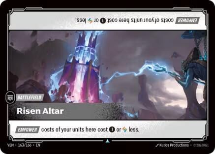 Risen Altar (163/166) - Vendetta Foil