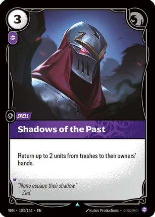 Shadows of the Past (103/166) - Vendetta Foil