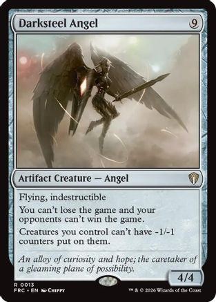 Darksteel Angel [Reality Fracture Commander]