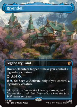 Rivendell (Borderless) [The Hobbit: Eternal-Legal]