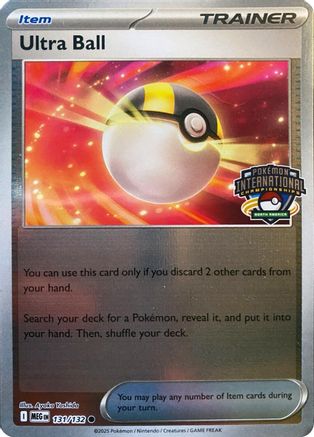 Ultra Ball (North America International Championship) 131/132  - Reverse Holofoil League & Championship Cards - Common