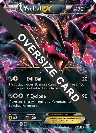 Yveltal EX 079/146  - Holofoil Jumbo Cards - Ultra Rare